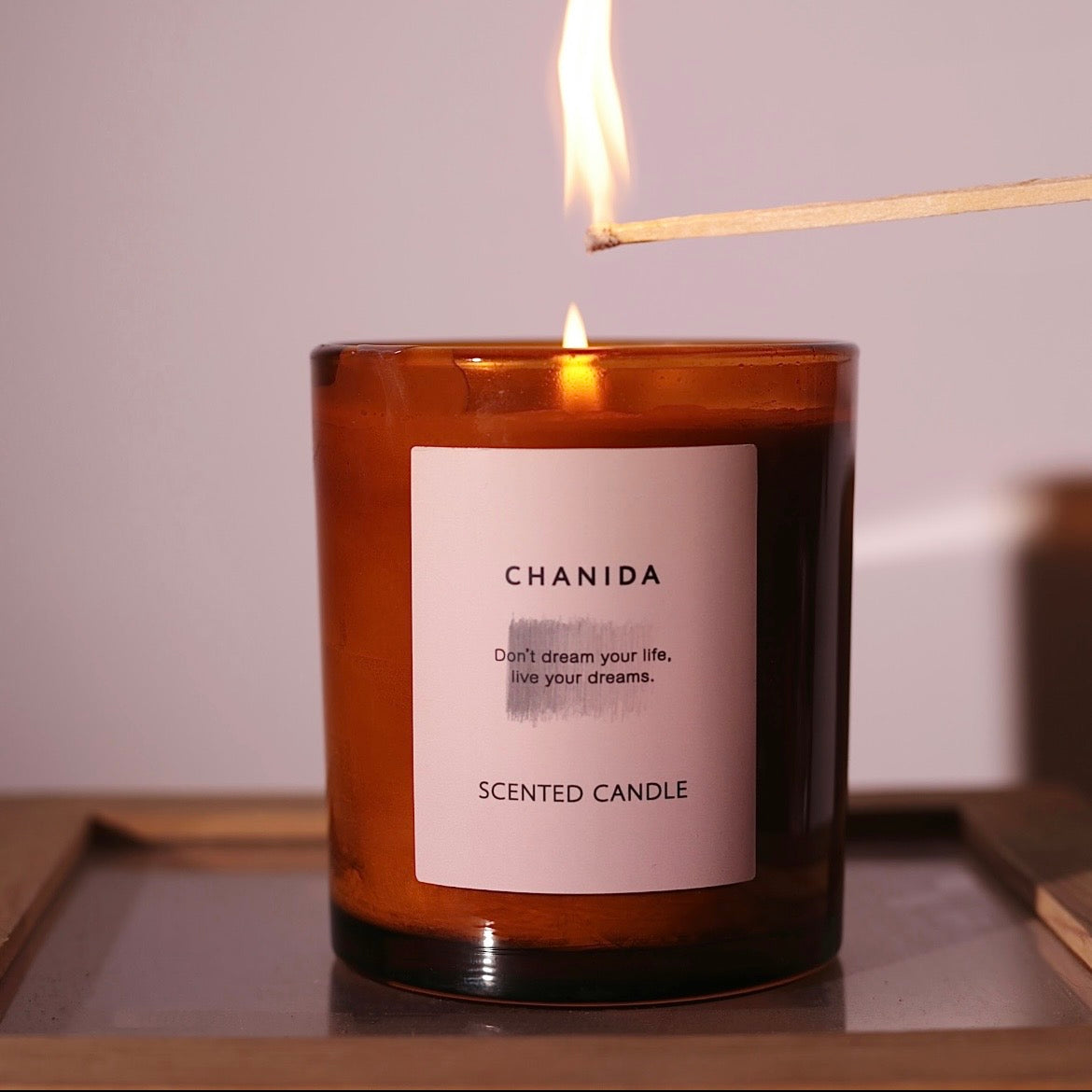 CHANIDA/Scented Candle ヘーゼルナッツアールグレイ