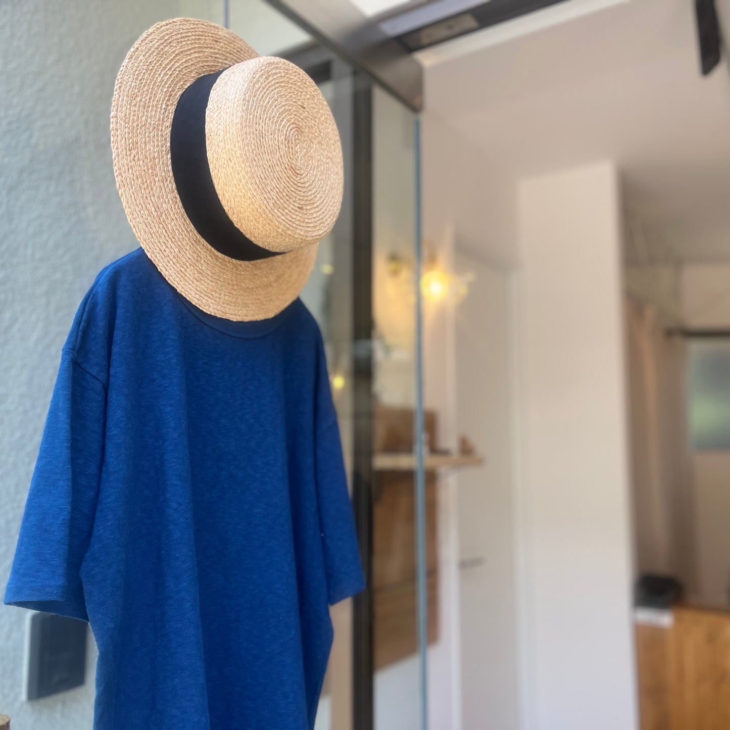 ASEEDONCLOUD/kafusho straw hat 261003