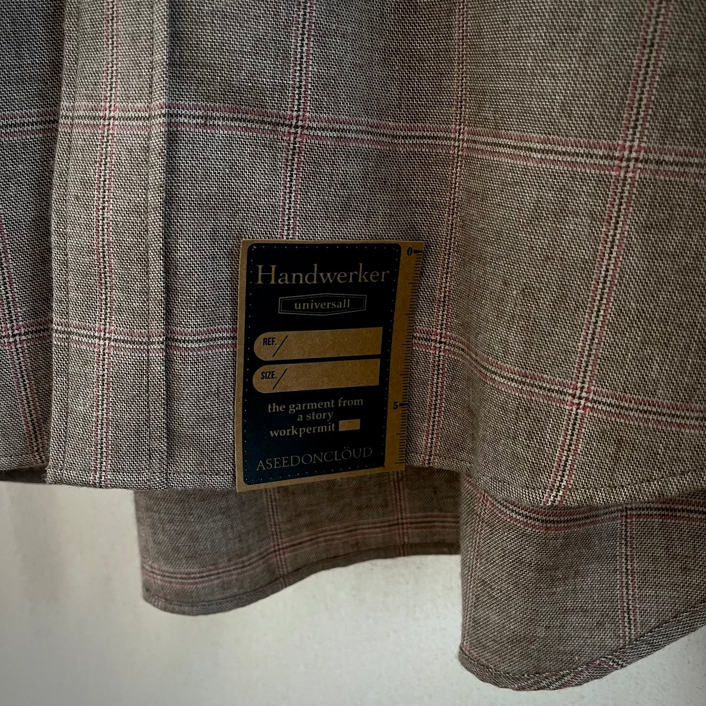 ASEEDONCLOUD Handwerker HW basic shirt｜262608