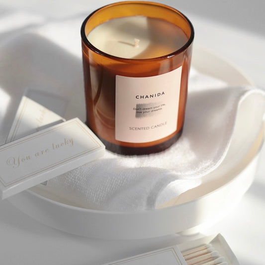 CHANIDA/Scented Candle ホワイトティーモクセイ