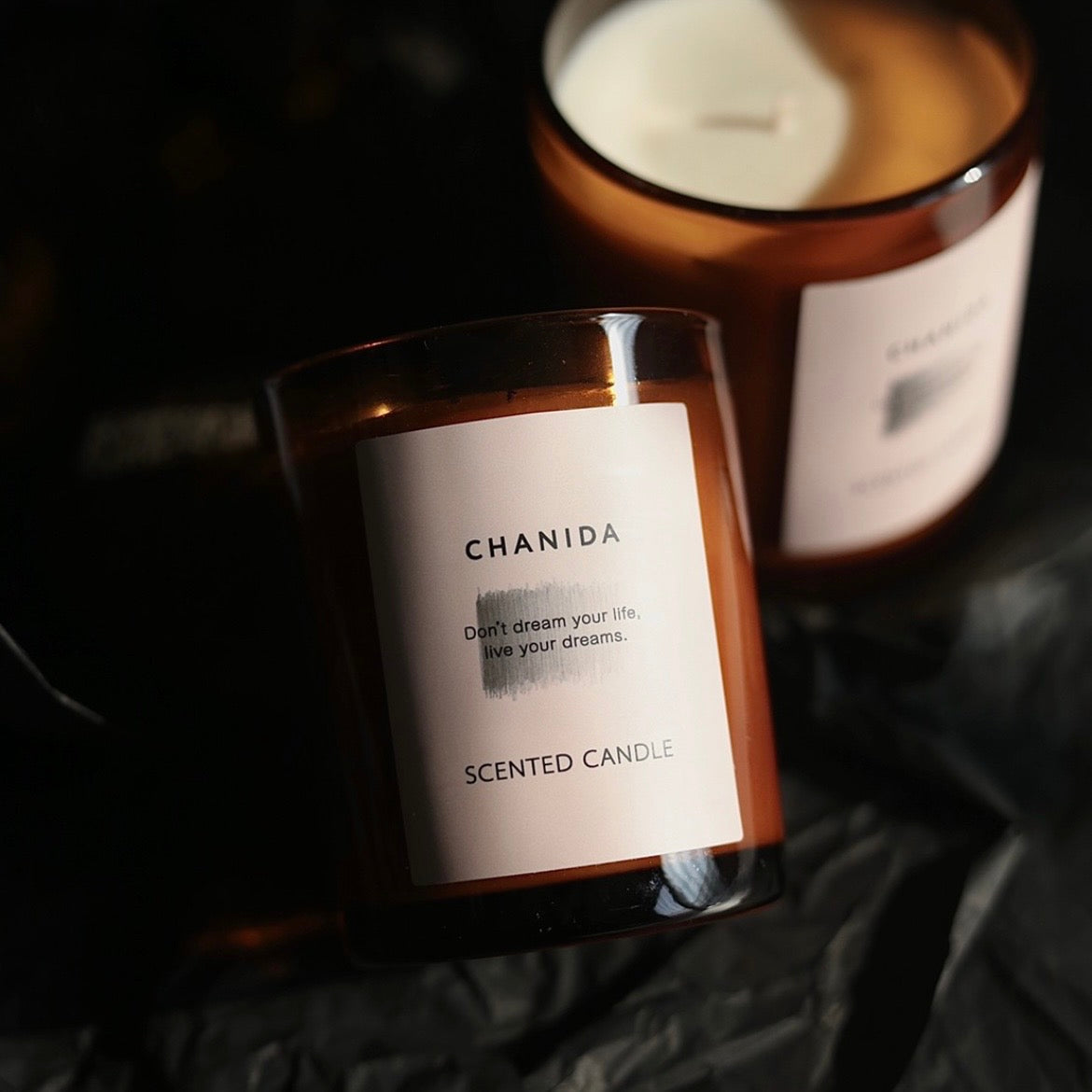 CHANIDA/Scented Candle スモークサンダルウッド