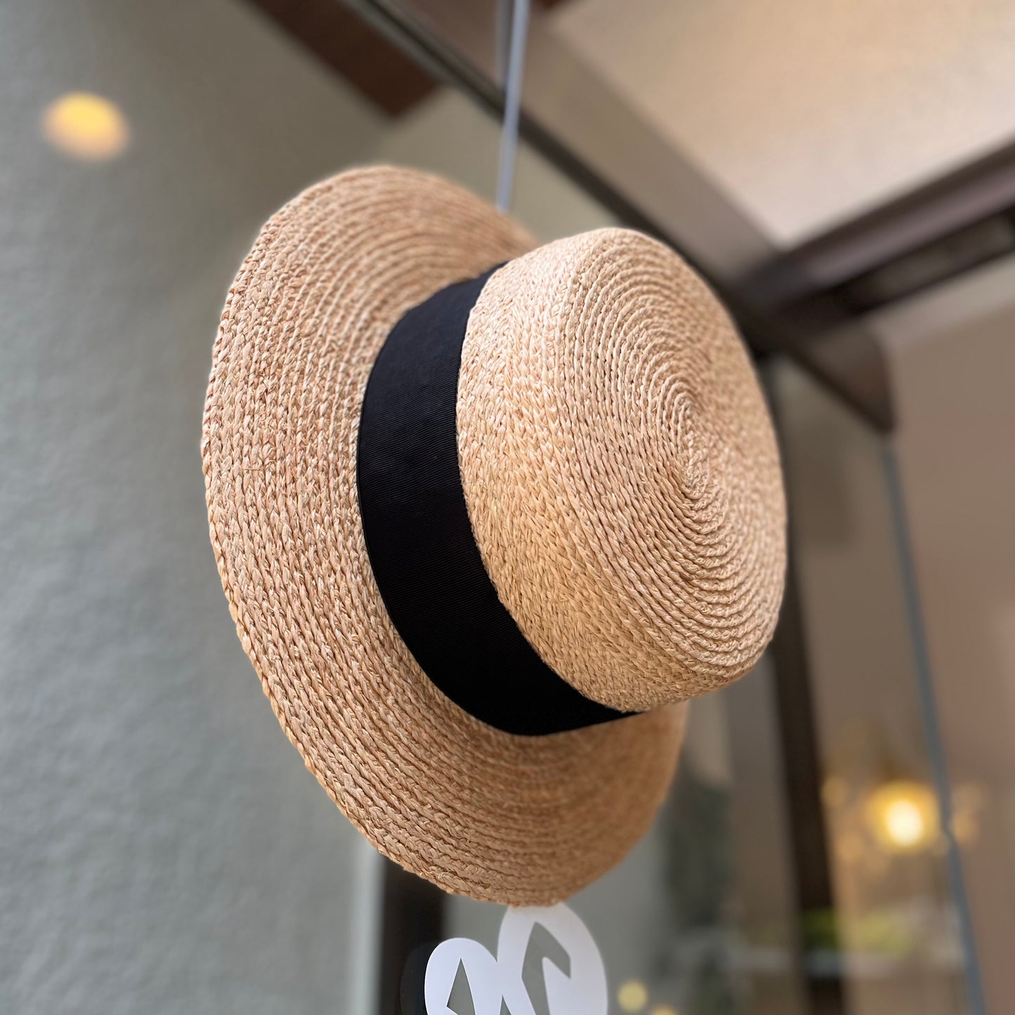 ASEEDONCLOUD/kafusho straw hat 261003
