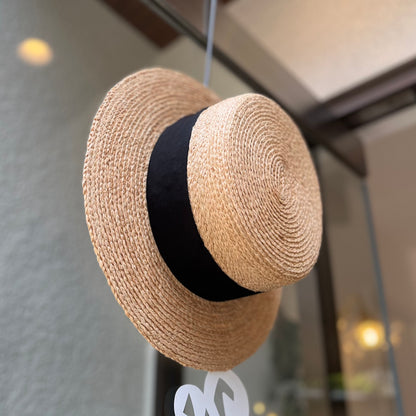 ASEEDONCLOUD/kafusho straw hat 261003
