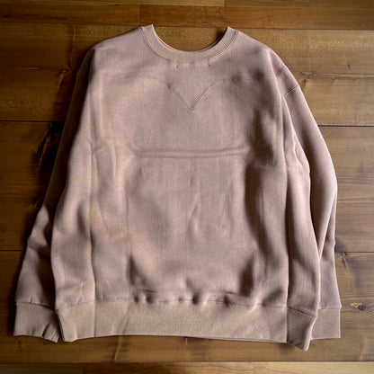ASEEDONCLOUD okunensha sweatshirt (品番:262801) ピンク・背面全体の馬柄パッチワークキルトスウェットシャツ