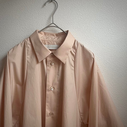 ASEEDONCLÖUD Railway uniform shirt / レイルウェイユニフォームシャツ（品番：262602）の襟元アップ画像