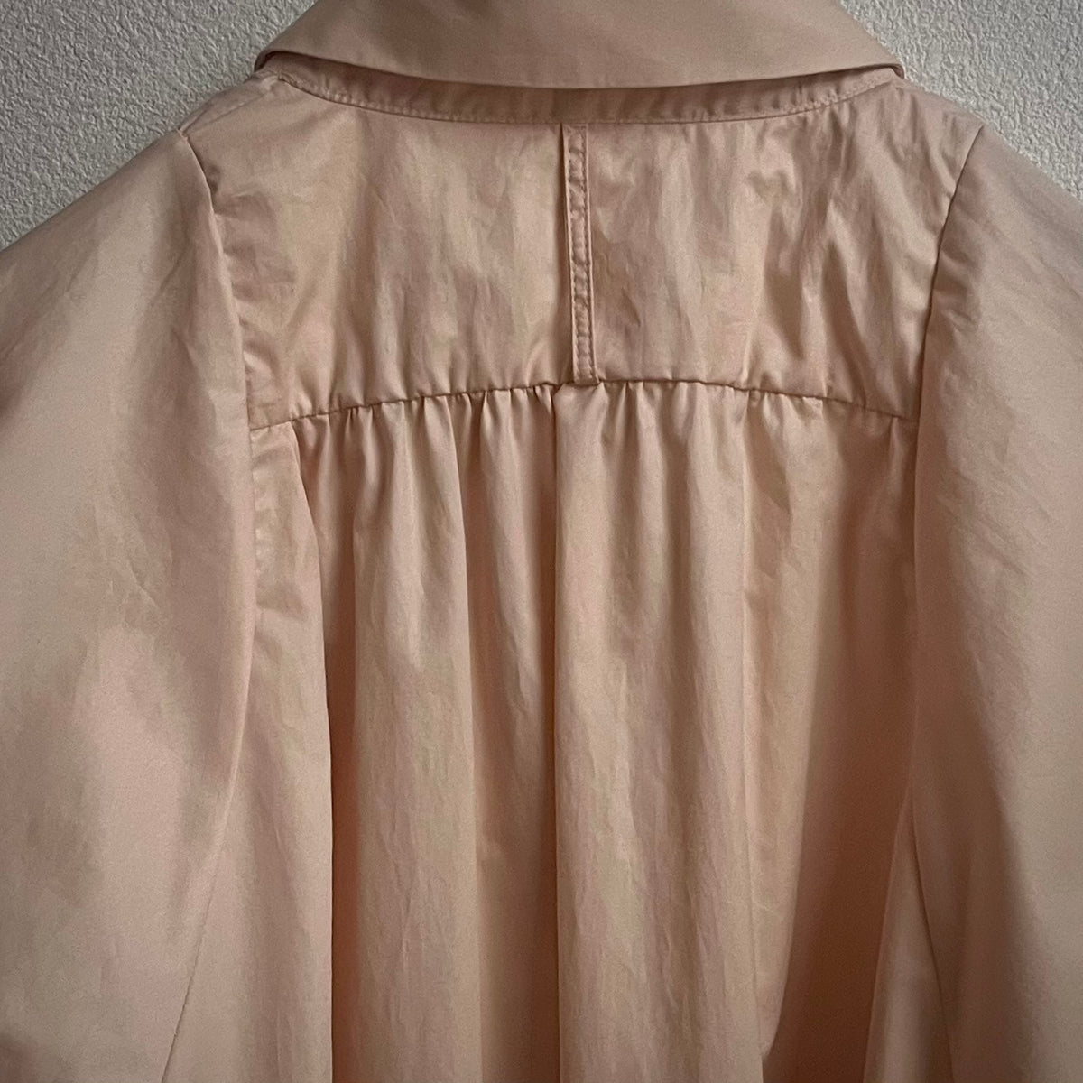 ASEEDONCLÖUD Railway uniform shirt / レイルウェイユニフォームシャツ（品番：262602）のヨークディテール画像